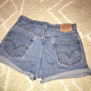 Levi’s cutoff shorts